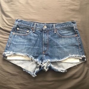 rag & bone Margaux jean shorts NWOT